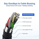 2 Pack 10ft 1 4  Trs Balanced Audio Cable Stereo Right Angle Male To Male Cord