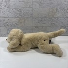 Fao Schwarz Golden Labrador Retriever Puppy Laying Down Dog Plush Lab Yellow 16 