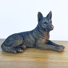 German Shepherd Bronze Figurine Ornament Leonardo Reflections Alsatian Boxed