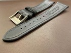Replacement For 22mm Breit ling Black Nylon leather Men   s Wrist Watch Strap Band