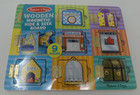 New sealed Melissa   Doug Hide And Seek Wooden Activity Board W wooden Magnets