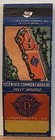Douglas Trucking Lines Inc Owosso Mi Michigan Vintage Matchbook Cover