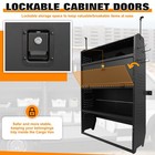 42  x60  x13   Cargo Van Shelving  Lockable Door For Mid high Roof Ford Transit