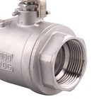 2-pc Ball Valve Stainless Steel - 1-1 4  Npt Female Full Port Ball Valve For    