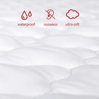 Pack And Play Mattress Pad Sheets Cover Waterproof 2 Pack  Soft Quilted Fit G   