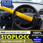 Stoplock Pro Car Steering Wheel Lock For Car Van Anti Theft High Security  Mat  