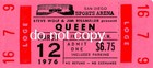 Queen 1976 Box Office Concert Poster   Ticket   North America Tour Freddie 