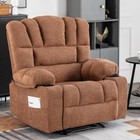 Extended Wider Heavy Duty Massage Recliner Chair Sofa With Heating Vibration