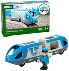      Free Ship Brio World 33506 Travel Battery Train 3-piece Wooden Toy Set