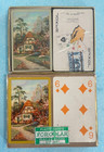 2 Sealed New Vintage R1947 New In The Box Playing Cards Double Deck 2x Tax Stamp