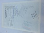 Vintage Goldfield Consolidated Mines Company Stock Certificate 100 Shares 1960