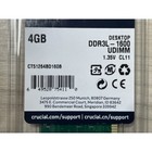 Crucial Ddr3 1600mhz 8gb  2x4gb  240pin Memory 1 35v Desktop Dimm Ct51264bd160b