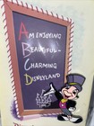 Disney Dateline Disneyland 1955 Art Corner Postcard Jiminy Le Pin