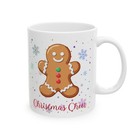 Gingerbread Man Mug  Christmas Coffee Mug  Cute Gingerbread Coffee Cup  11 15oz