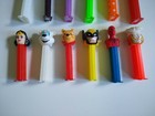 Vintage Pez Lot Of 12 Dispensers Garfield Wonder Woman Tweety Pooh Wolverine