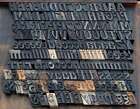 Letterpress Wood Printing Blocks 168pcs 1 42  Tall Wooden Type Woodtype Alphabet