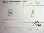 The Wild Thornberrys 1998 John Fountain Signed Hand Drawn Storyboard Page  iz