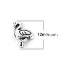 Jgfinds Spacer Bead Animal Charms  95 Pack With 1 3mm Hole Vary  Flamingo 