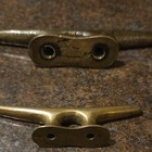 Antique Brass Maritime Boat Cleats Set Of 2