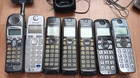 Panasonic Cordless Phone   Expandable Base Lot Silver Black White For Parts Only