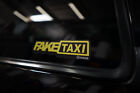 Fake Taxi Vinyl Decal Car Window Sticker Laptop Bumper 2 Pack Adult Funny Xxx