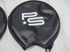 2  Pro Spin Ping Pong Table Tennis Paddle Covers Cases Bag Black Zippers