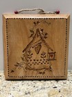 Vintage Wood Welcome Wall Engraved Art plaque Farmhouse Country Handmade