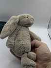 Jellycat Bashful Cottontail Bunny Stuffed Animal Plush Beije 8      10    With Ears