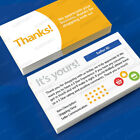 500 Thank You Cards Seller Business Cards Ebay Etsy Amazon 16pt Gloss Or Matte