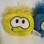Penguin Blue And Yellow Puffle 6  Plush - Rare Disney Parks Smiling Variant