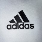 Adidas Essentials Men s White black Striped Full Zip Track Jacket Xl