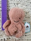 Nwt Jellycat London Baby Odell Octopus Plush Stuffed Animal  Soft Toy