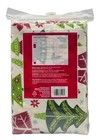 2015 Holiday Time Vinyl Tablecloth Christmas Trees Rectangle 52 x 70  New