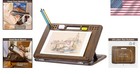 Bamboo Easel 16x12 Inch Adjustable Drawing Board Portable Art And Reading Stand