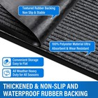 4  X 6  Durable Front Door Mat Indoor Outdoor Entrance  Commercial Door Floor   