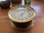 Vtg Chelsea Boston Quartz Brass Ships Clock Mariner Nautical Usa Not Working