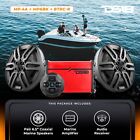 Ds18 2x 6 5  Marine Speakers With Amplifier And Bt Audio Receiver controller