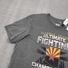 Ufc Shirt Adult Extra Large Short Sleeve Mma Arizona Fight Casual Men s