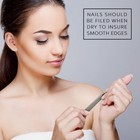 Professional Double Sided Sapphire Nail File Manicure Pedicure Finger   Toe Nail