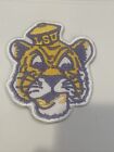 Lsu Tigers Vintage Embroidered Iron On Sew On Patch 3    X 2 5   