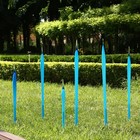 Hand Blown Glass Spears Sculpture For Outdoor Garden Lawn Yard Decoration