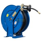 Rapidair 1 2  X 100  Dual Arm Steel Hose Reel 1 2  Inlet And Outlet R-05100