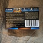 Tdk Vhs-c Hg Ultimate 30 Camcorder Cassette Blank Recording Tape