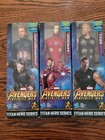 Marvel Avengers Infinity War Titan Hero Series Set Of 3 Nib Thor Capt America   