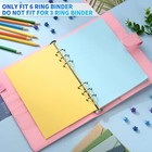 A5 6-hole Loose-leaf Paper planner Inserts binder Paper refill A5-blank 1