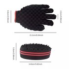 Hair Sponge Set Magic Hair Twist Curl Sponge Glove Afro Hair Sponge Barber Brush