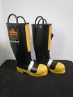 Thorogood Hellfire Structural And Hazmat Boots 807-6004 Size 7 Safety Boots