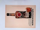 1968 Four Roses Whiskey The Great American Spirit Vintage Print Ad Life Nov 15