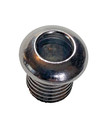 5- Drum Air Vent Grommet Chrome 7 16   w X 1 2    L Screw Vent- Nice 