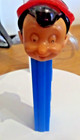 Pez Vintage One-of-a-kind Pinocchio 3 4 Made In Spain No Feet Most Rare